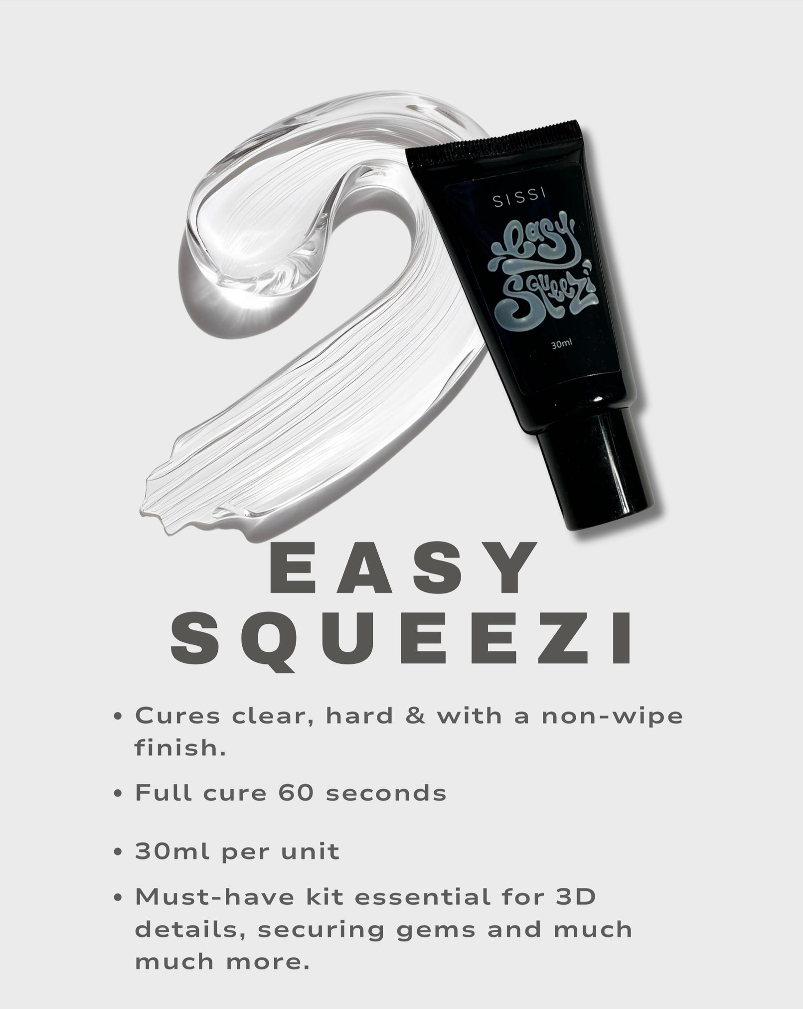 Hættu öllu sem þú ert að gera - 3D gelið sem þú hefur verið að manifesta er loksins komið á íslenskan markað🥹