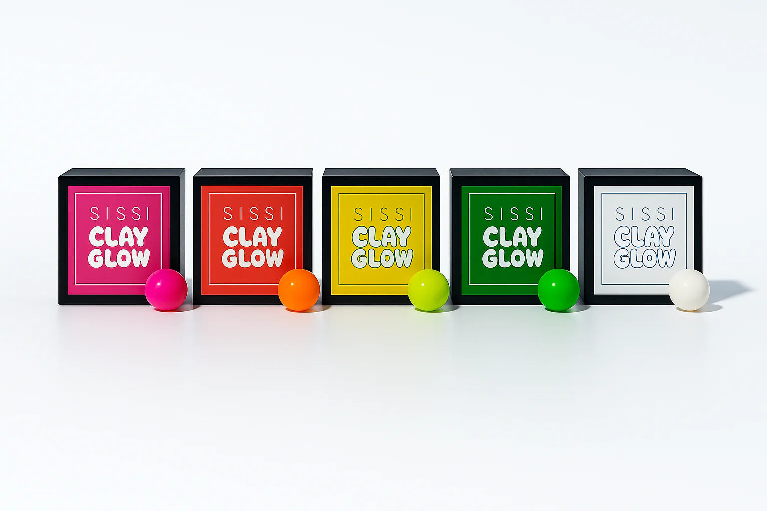 Sissi clay GLOW IN THE DARK